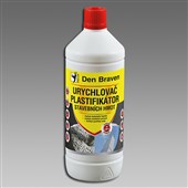 DEN BRAVEN Urychlovač a plastifikátor stavebních hmot 1l